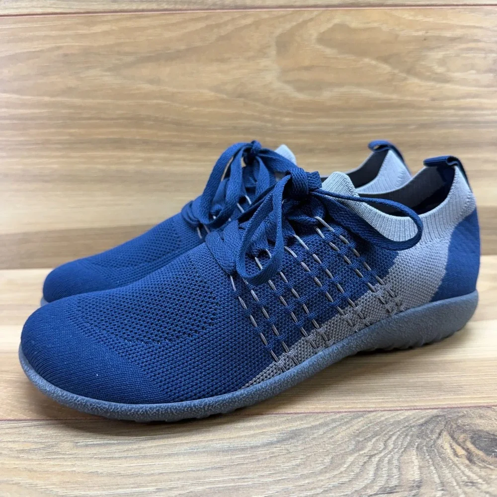 NAOT Tama Vegan Sneakers Womens 9 EU‎ 40 Navy Blue Gray Light Weight Comfort